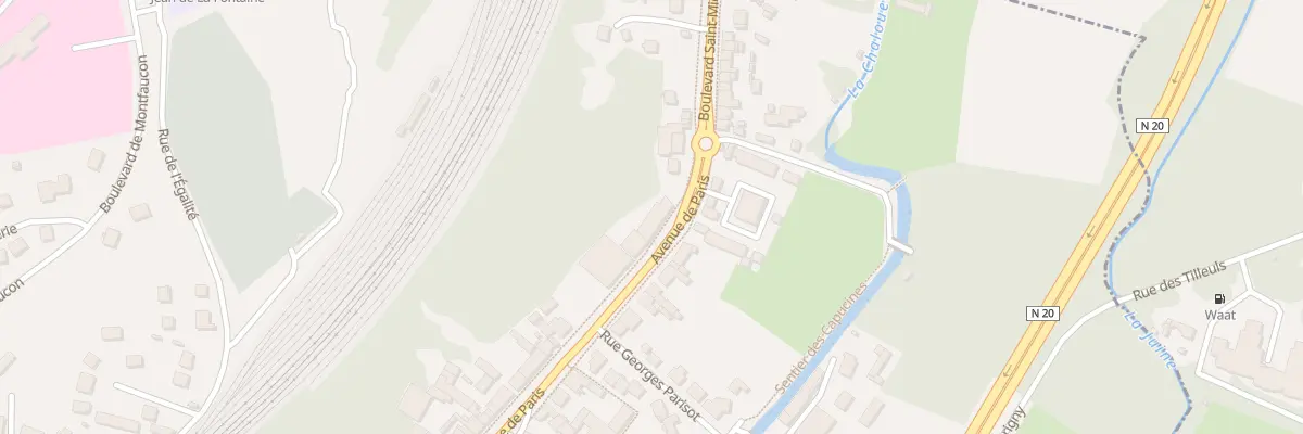 Plan du 69 Av de Paris à Étampes