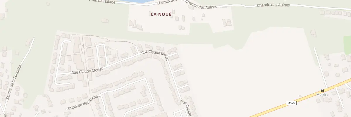 Plan du 43 Rue Claude Monet à Méry-sur-Oise