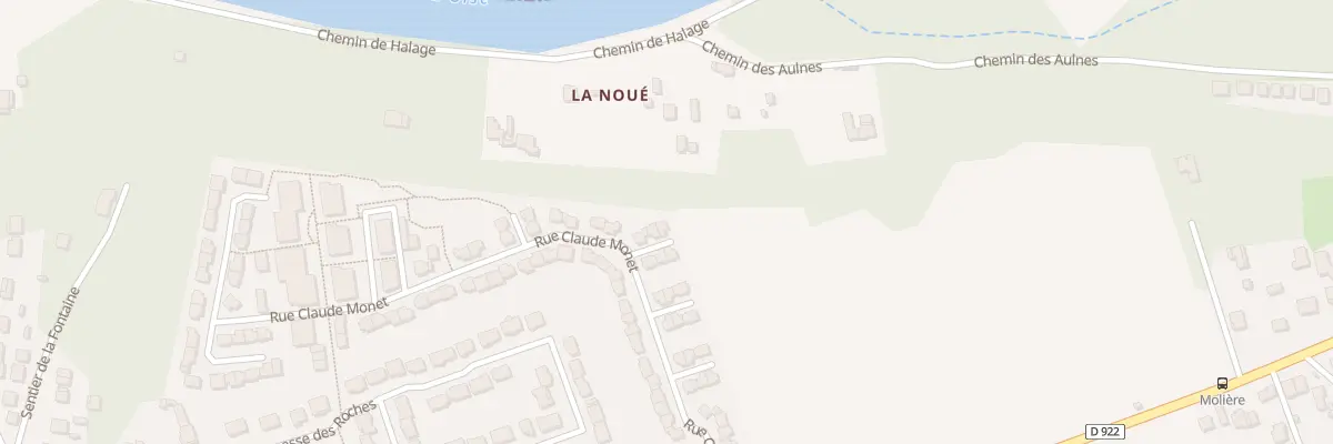 Plan du 47 Rue Claude Monet à Méry-sur-Oise