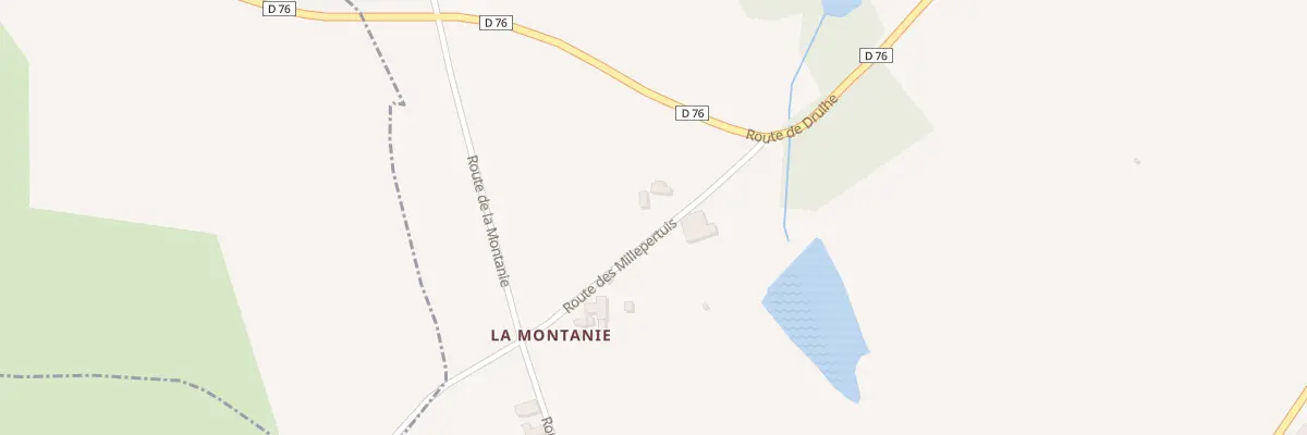 Plan du 5181 La Montanie à Vaureilles