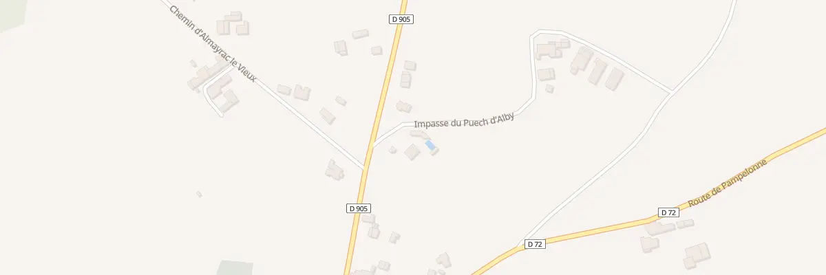 Plan du 5024 Puech d’Alby à Almayrac