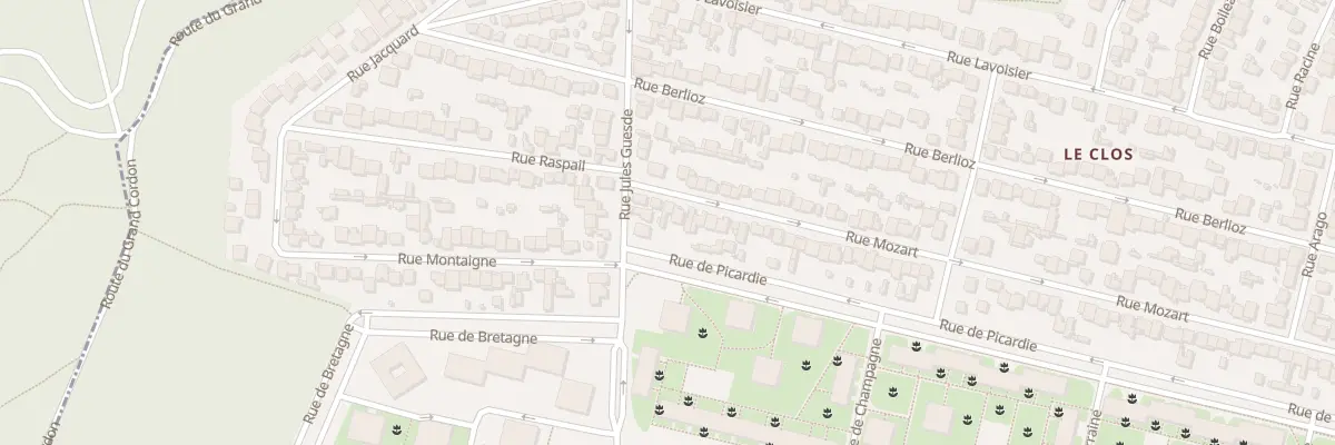 Plan du 117 Rue Mozart à Vélizy-Villacoublay