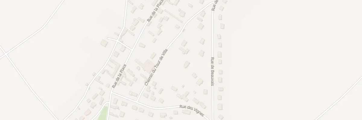 Plan du 24B Rue de Beauvais à Abbeville-Saint-Lucien