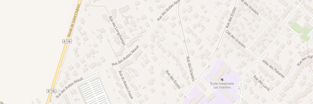 Plan du 265 Rue des Buttes Réault à Breuillet