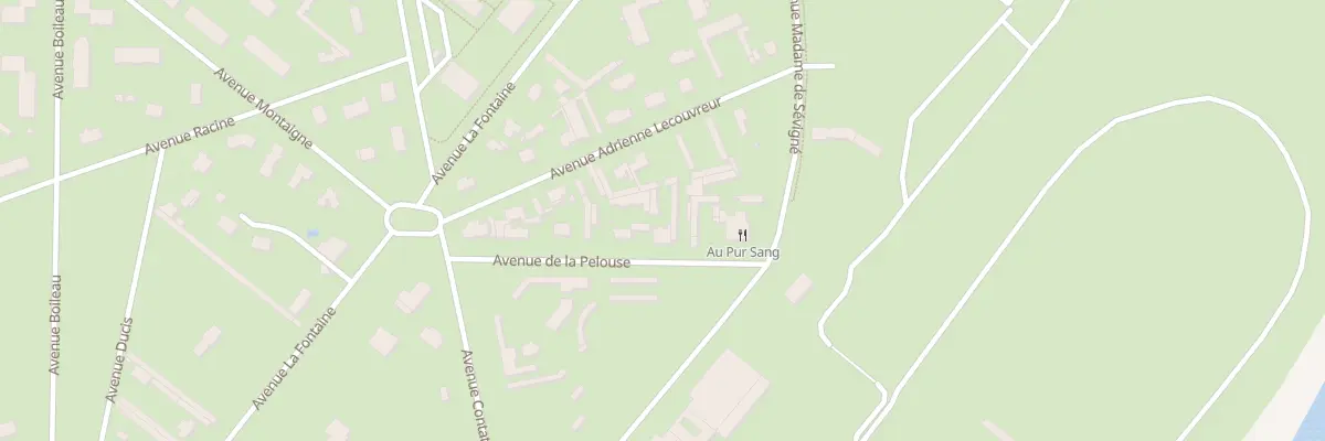 Plan du 6 Av de la Pelouse à Maisons-Laffitte
