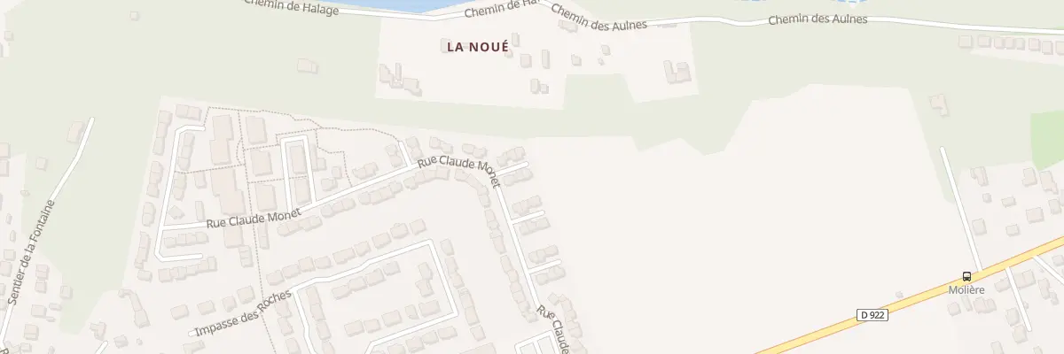Plan du 45 Rue Claude Monet à Méry-sur-Oise