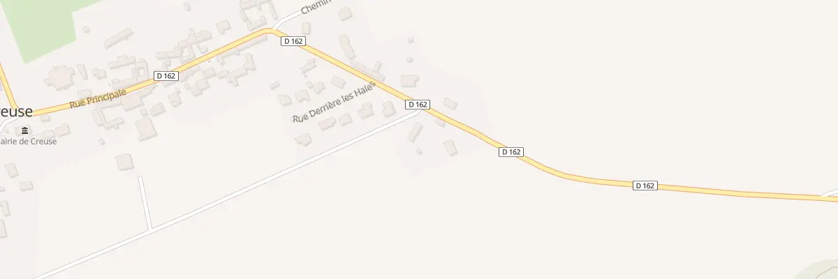 Plan du 2 Rue de Bacouel à Creuse