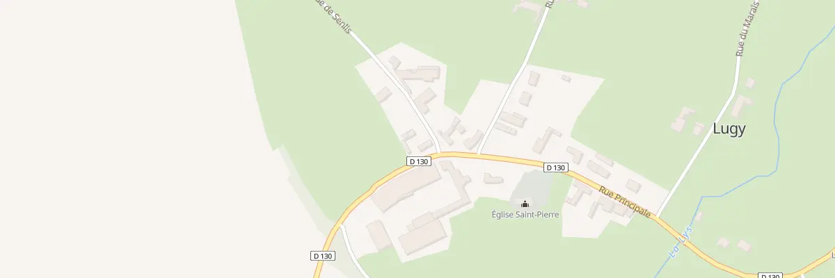 Plan du 5 Rue Principale à Lugy