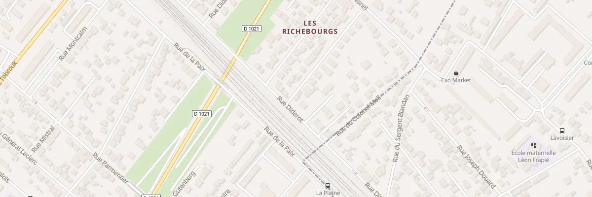 Plan du 59 Rue Diderot à Sartrouville