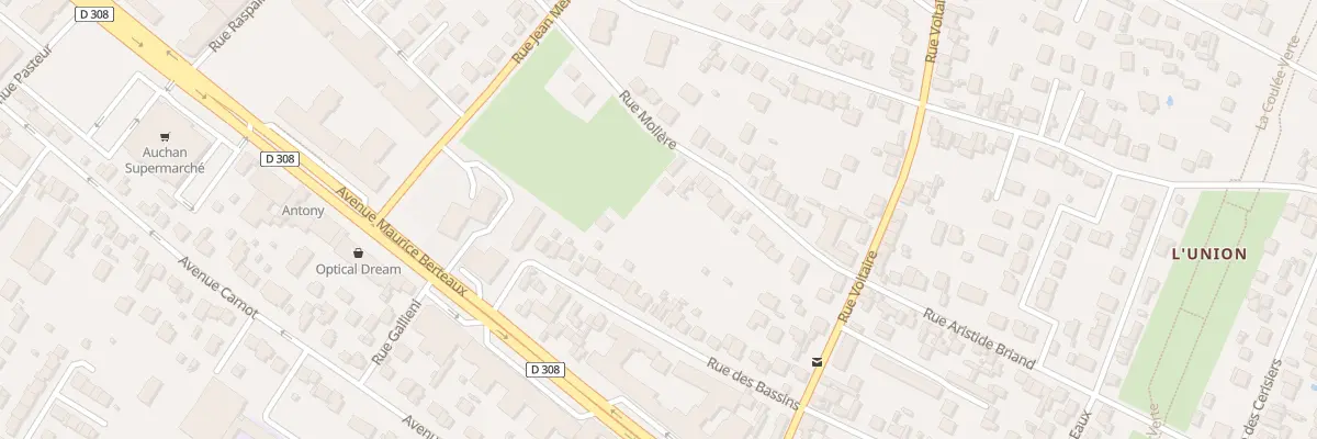 Plan du 34 Rue Molière à Sartrouville