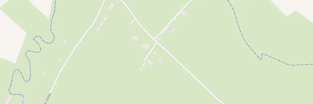 Plan du 5004F Rue de Lilette à Reclinghem