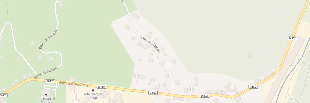 Plan du 9 Côte des Vignes à Bagnac-sur-Célé