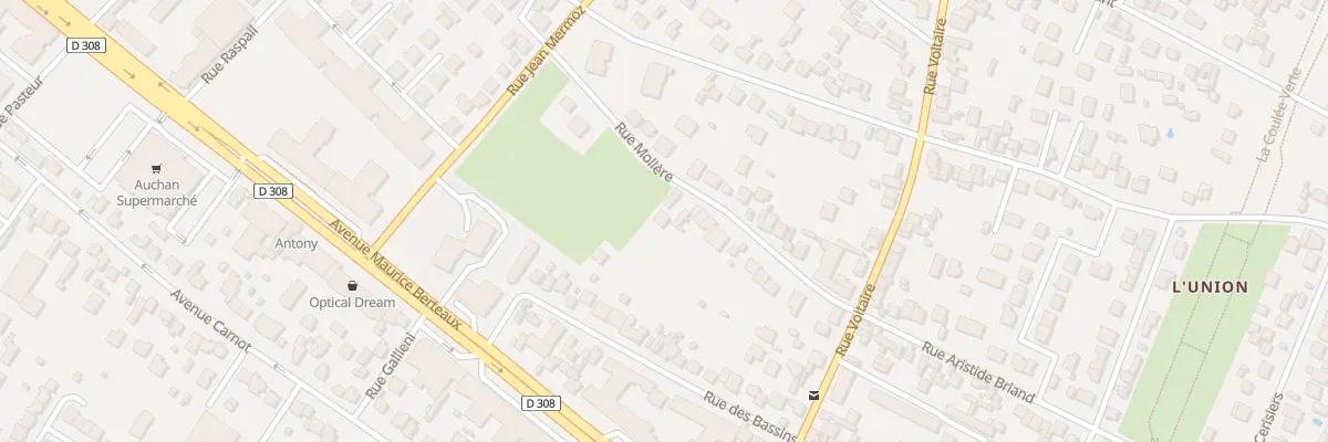 Plan du 32B Rue Molière à Sartrouville