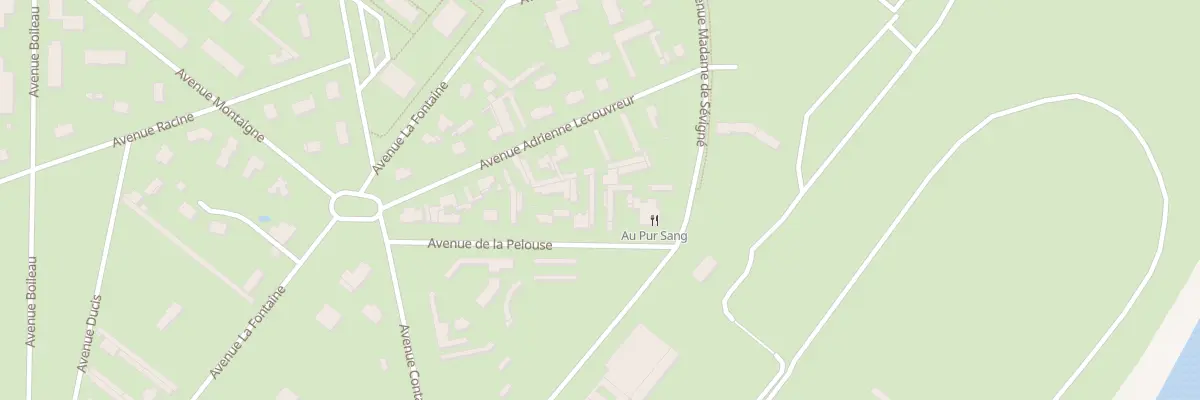 Plan du 4 Av de la Pelouse à Maisons-Laffitte