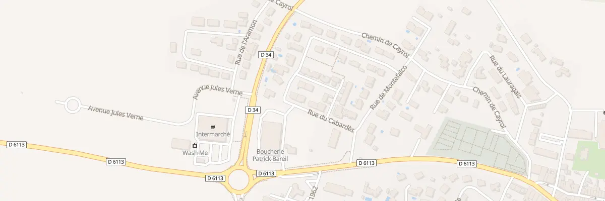 Plan du 5003 Fontorbe à Alzonne