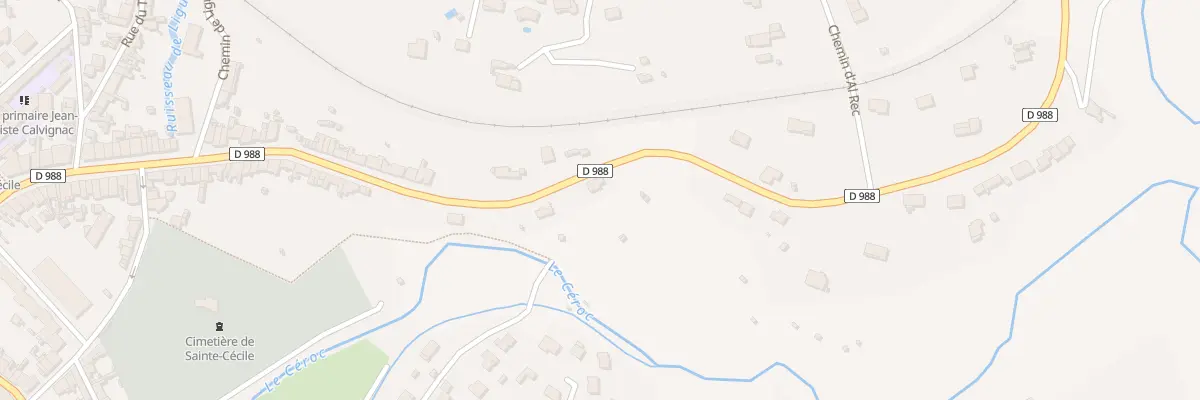 Plan du 130 Av de Rodez à Carmaux