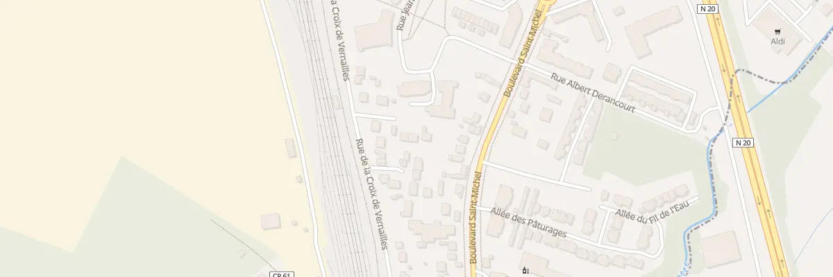 Plan du 48B Rue de la Croix de Vernailles à Boissy-la-Rivière
