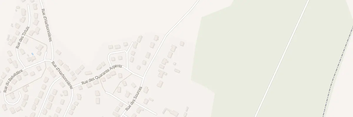 Plan du 788 Rue des Sources à Esches