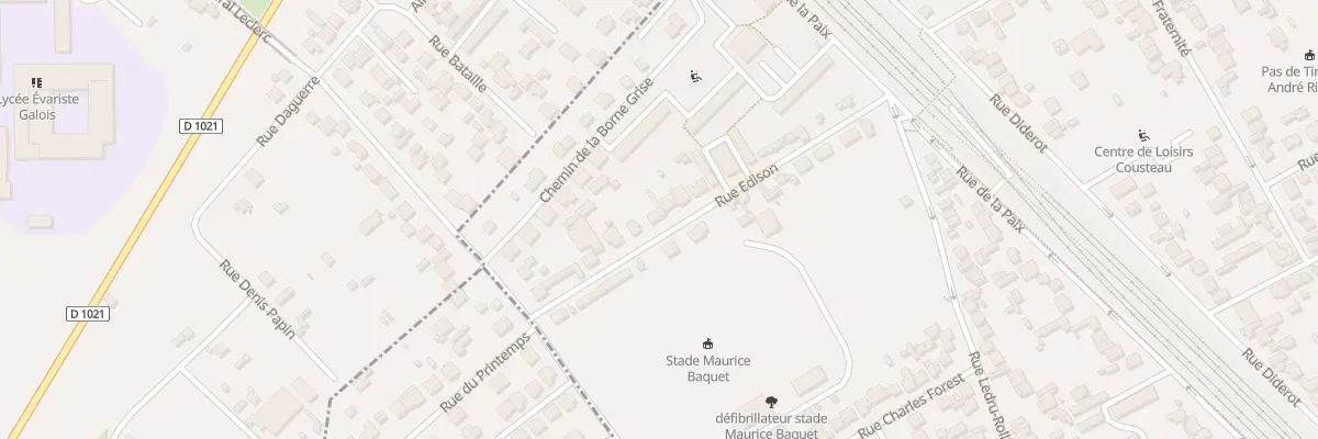 Plan du 12 Rue Edison à Houilles