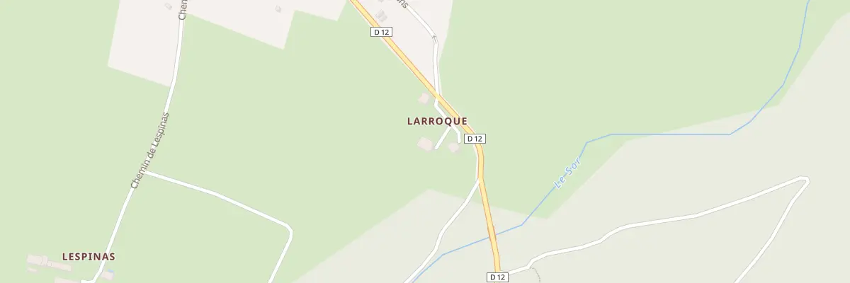 Plan du 5001 Rte du Lampy à Arfons