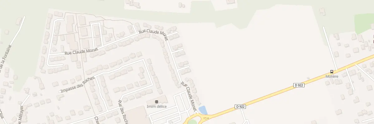 Plan du 23 Rue Claude Monet à Méry-sur-Oise