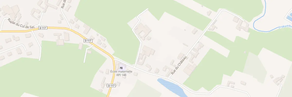 Plan du 2 Rue du Poiteux à Beauvoir-Wavans