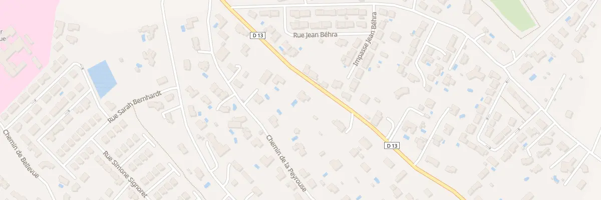 Plan du 108 Rte de Fauch à Albi