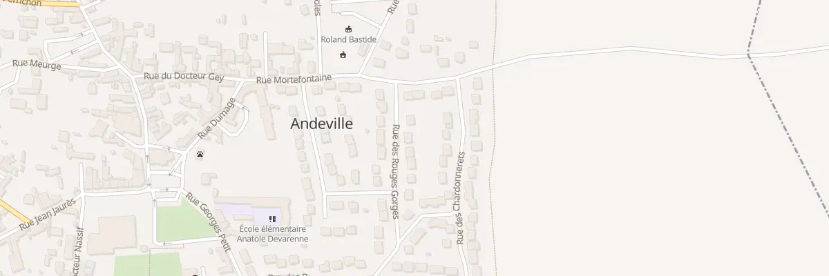 Plan du 3 Rue des Rouges-Gorges à Andeville