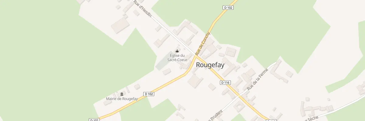 Plan du 1 Rue de Buire à Rougefay