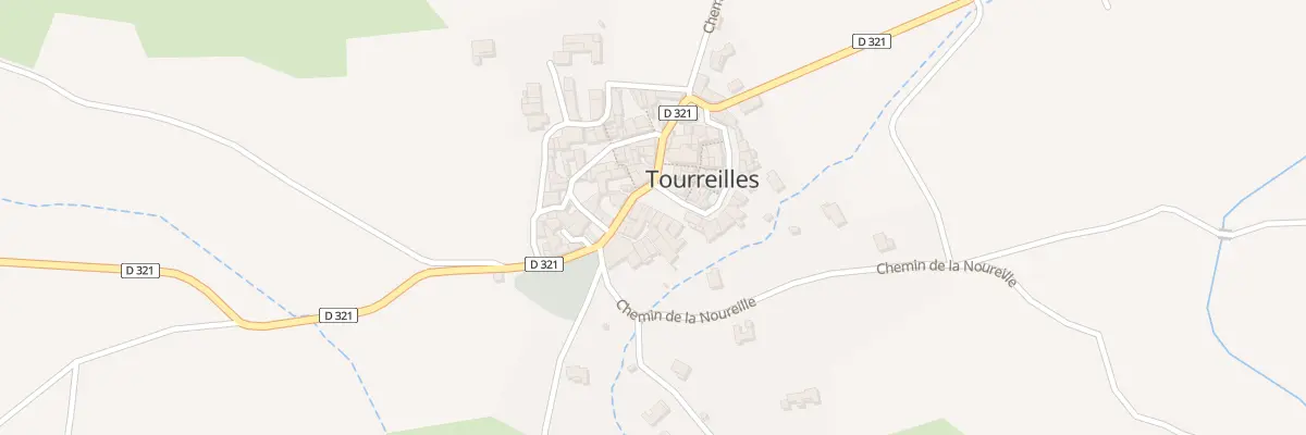 Plan du 28 Le Village à Tourreilles