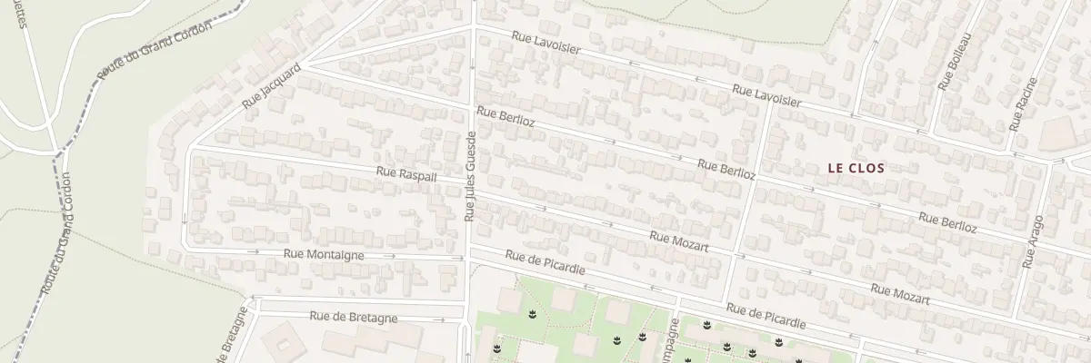 Plan du 106 Rue Mozart à Vélizy-Villacoublay