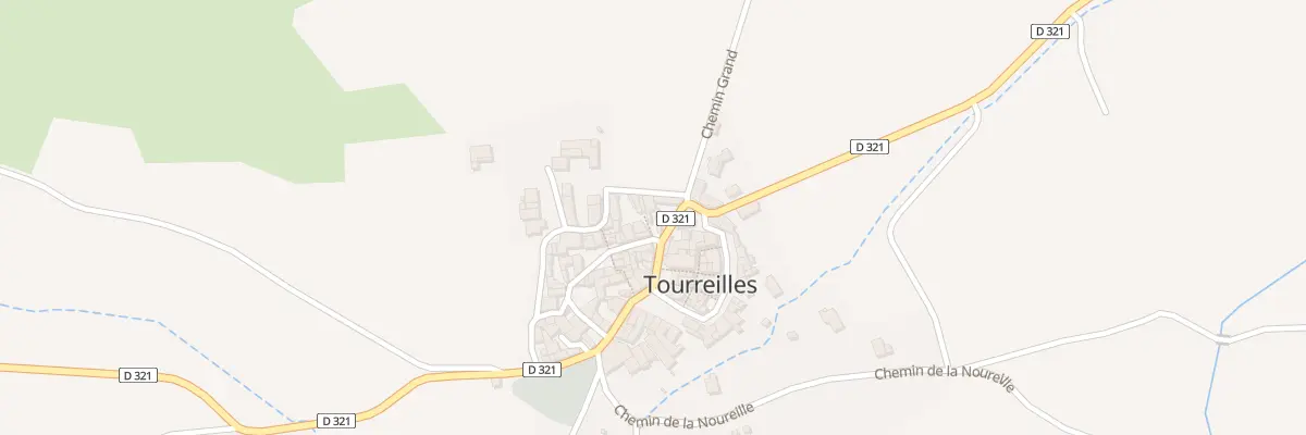 Plan du 44 Le Village à Tourreilles