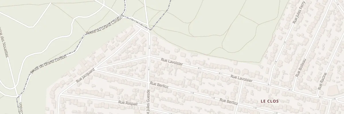 Plan du 104B Rue Lavoisier à Vélizy-Villacoublay