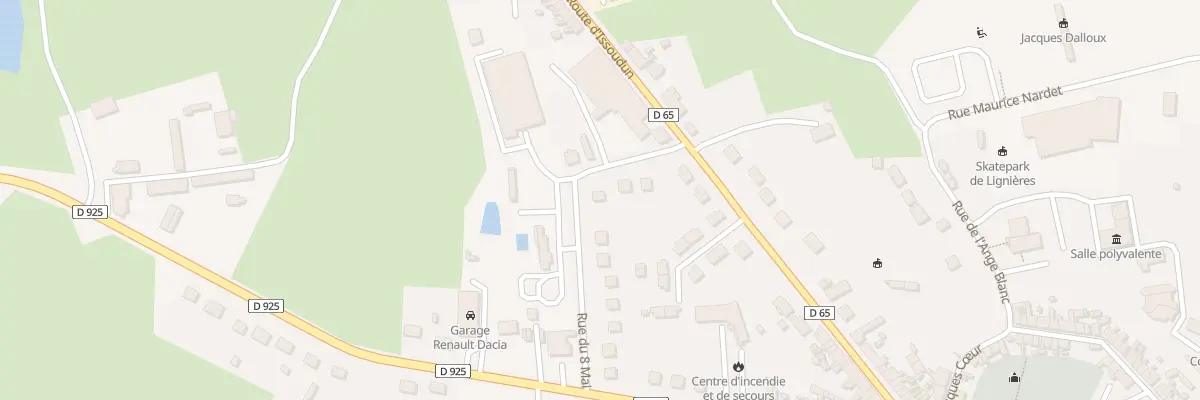 Plan du 15 Rue du Huit Mai à Lignières