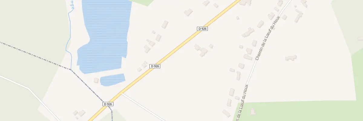Plan du 196A La Loeuf du Houx à Vouzeron