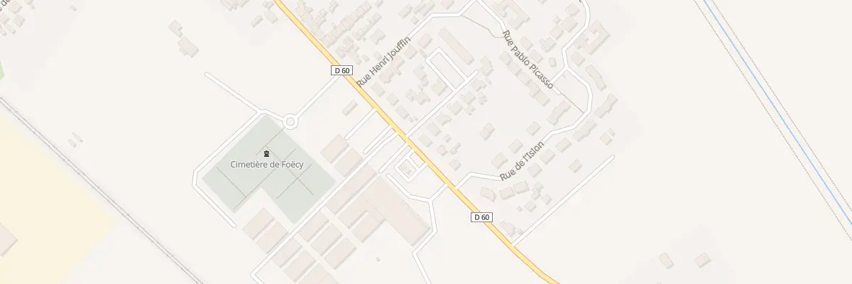 Plan du 2 Rue Karl Marx à Foëcy