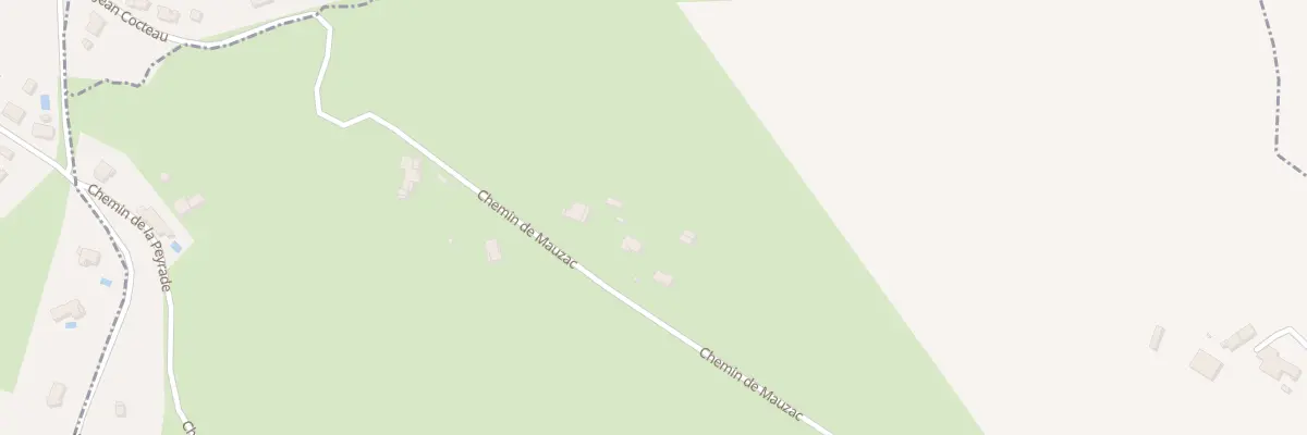 Plan du 896 Che de Mauzac au Garric