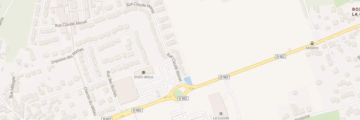 Plan du 9 Rue Claude Monet à Méry-sur-Oise