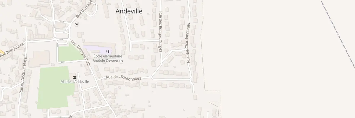 Plan du 5 Rue des Hirondelles à Andeville