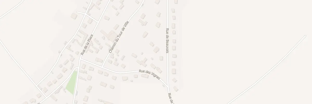 Plan du 28 Rue de Beauvais à Abbeville-Saint-Lucien