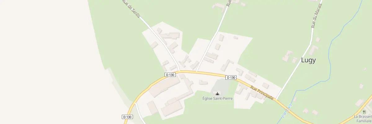 Plan du 2 Rue de Senlis à Lugy