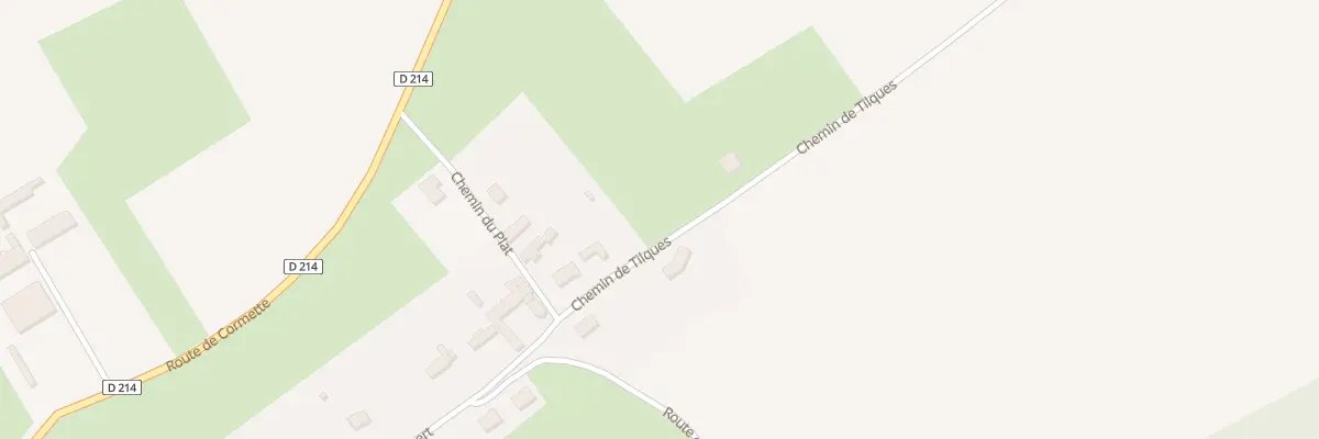 Plan du 5 Che de Tilques à Zudausques