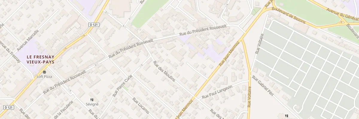 Plan du 78 Rue President Roosevelt à Sartrouville