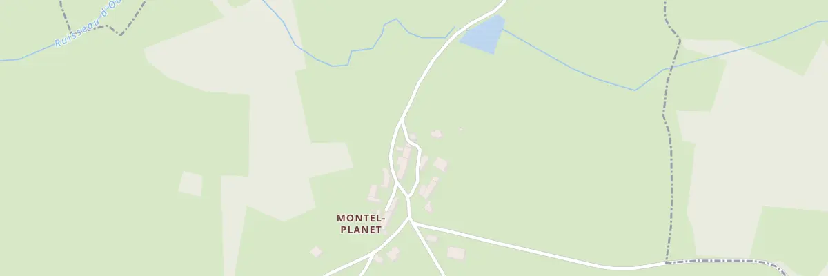 Plan du 11 Montel Planet à Alleyrat