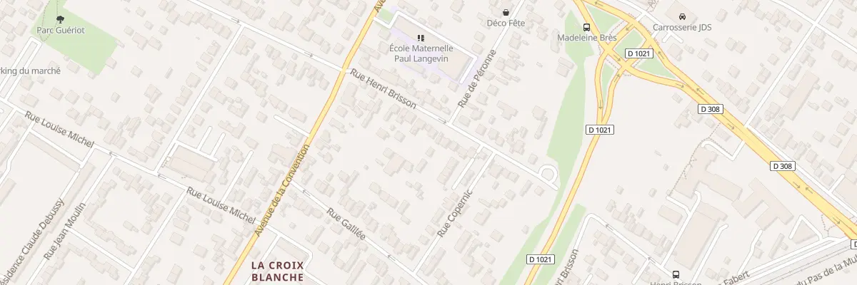 Plan du 24 Rue Henri Brisson à Sartrouville