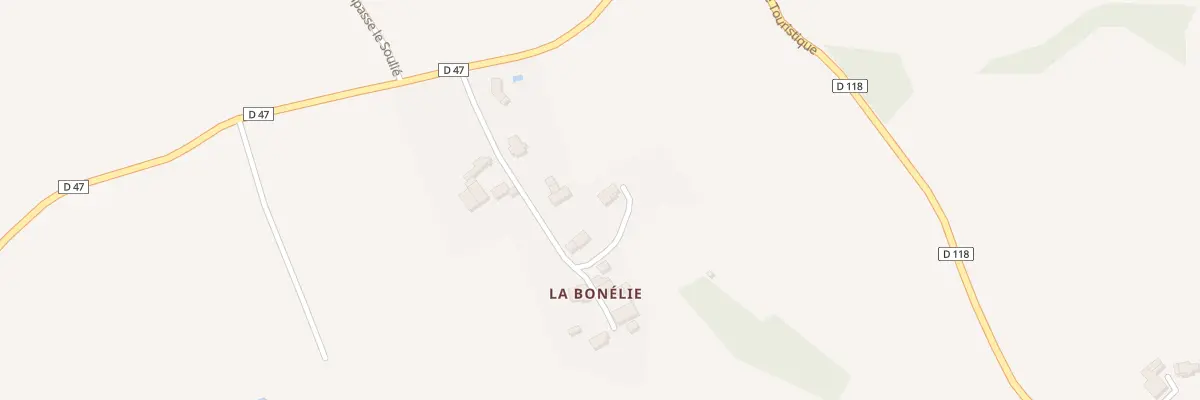 Plan du 5194 La Bonelie à Compolibat
