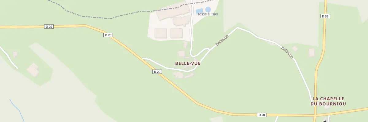 Plan du 3 Bellevue à Roumégoux
