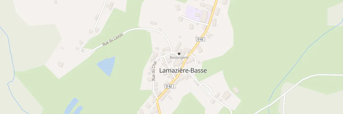 Plan du 35 Le Bourg Ouest à Lamazière-Basse