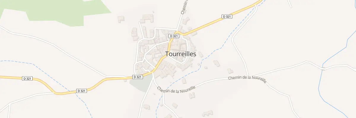 Plan du 16 Le Village à Tourreilles