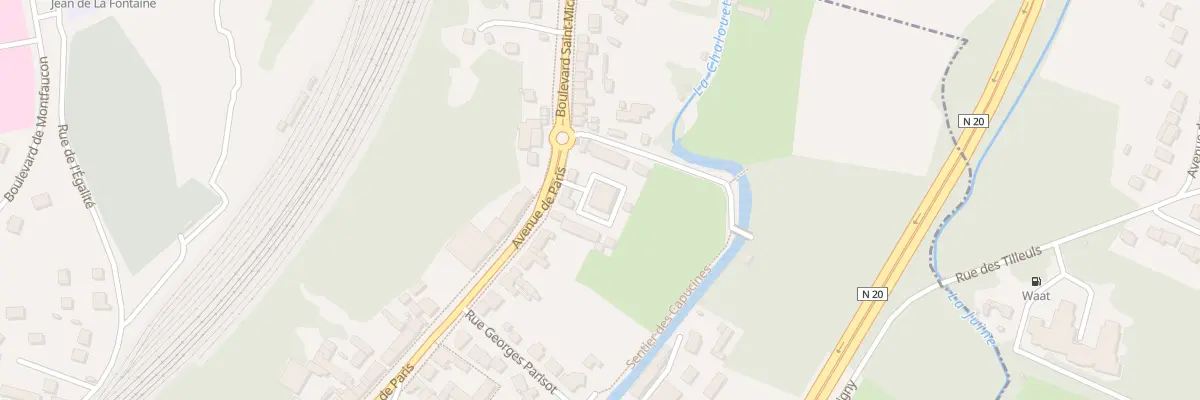 Plan du 52 Av de Paris à Étampes